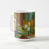 Contemplating their situation Mug Kaffeetasse (Vorderseite Links)