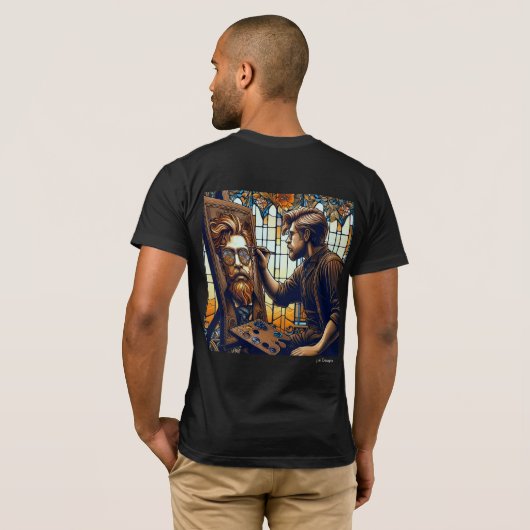 Contemplation-T - Shirt (Schwarz voll)