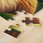 Contemplative Jungle Ape - Grumpy Cheeks Monkey Po Puzzle (Seite)