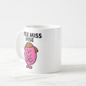 Contemplative Little Miss Wise Kaffeetasse (Vorderseite Links)