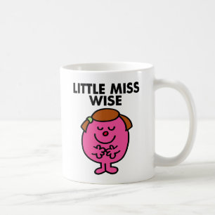 Contemplative Little Miss Wise Kaffeetasse