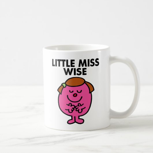 Contemplative Little Miss Wise Kaffeetasse (Rechts)