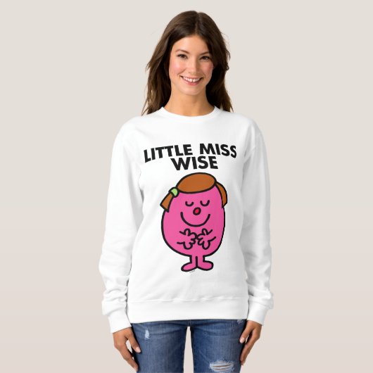 Contemplative Little Miss Wise Sweatshirt (Vorne ganz)