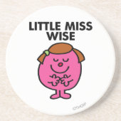 Contemplative Little Miss Wise Untersetzer (Vorne)