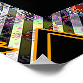 Contempo Splotch Art Poster (Ecke)