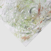 Contemporary Abstract Decoupage Tissue Paper Seidenpapier (Ausschnitt)