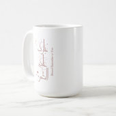 Contemporary Arabic Calligraphy Ramadan Greeting – Kaffeetasse (Vorderseite Links)