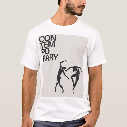 Contemporary Art Graphic Men's T-Shirt - Modern Mi (Vorderseite)