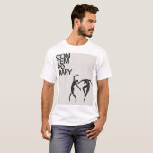 Contemporary Art Graphic Men's T-Shirt - Modern Mi (Vorne ganz)