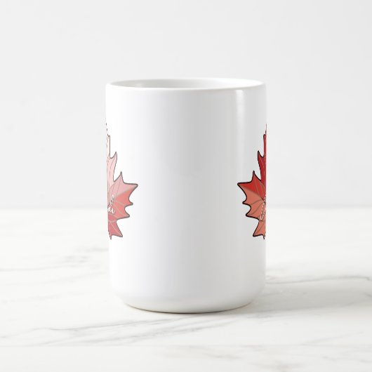 Contemporary Canadian Maple Leaf ID1071 Kaffeetasse (Mittel)