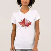 Contemporary Canadian Maple Leaf ID1071 T-Shirt (Vorderseite)