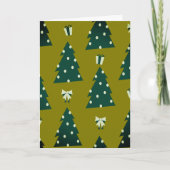 Contemporary Christmas Card Karte (Vorderseite)