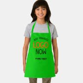 CONTEMPORARY CLEAN LIME GREEN FASHIONABLE CLIENT SCHÜRZE (Insitu)