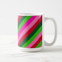 Contemporary Colors Christmas Stripes 