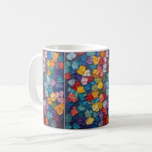 Contemporary dabbling kaffeetasse (Vorderseite Links)