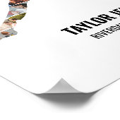 Contemporary Dance Personalized Photo Collage Poster (Ecke)