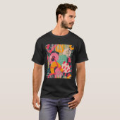 Contemporary English Pattern Colorful English artw T-Shirt (Vorne ganz)