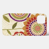 Contemporary Fall Flowers Case-Mate iPhone Hülle (Rückseite (Horizontal))