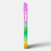 Contemporary Fluid Neon Abstrakt Case-Mate iPhone Hülle (Rückseite / Links)