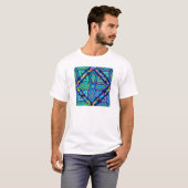 Contemporary Granny Square Flower T-Shirt (Vorne ganz)