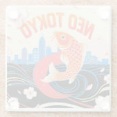 Contemporary Japanese Style–Modern Elegance forYou Glasuntersetzer (Rückseite)