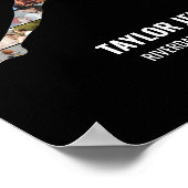 Contemporary Modern Dance Custom Photo Collage Poster (Ecke)