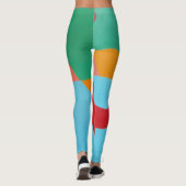 Contemporary Multi-Color Active Leggings (Rückseite)