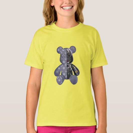 Contemporary Robot Bear T-Shirt (Vorderseite)