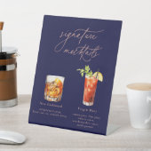 Contemporary Signature Mocktails Sockelschild (In SItu)