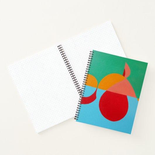 Contemporary Treble Clef Notebook Notizblock (Innenseite)