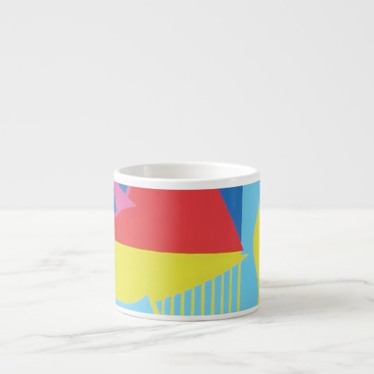 Contemporary Windmill Espresso Mug Espressotasse (Vorderseite)