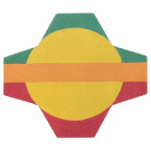 Contemporary Yellow Sun Soccer Ball (Flach)