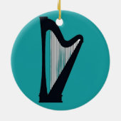 Contemporary Youth Orchestra Harp Ornament (Hinten)