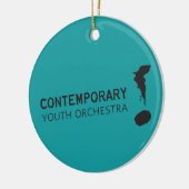 Contemporary Youth Orchestra Tuba Ornament (Links)