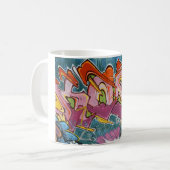 Contempory Kunst Kaffeetasse (Vorderseite Links)