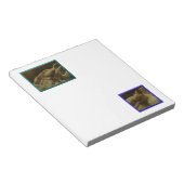 Content Chihuahua Puppy Notepad Notizblock (angewinkelt)