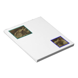 Content Chihuahua Puppy Notepad Notizblock