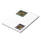 Content Chihuahua Puppy Notepad Notizblock (Rotiert)
