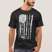 Content Creator Blogger Vlogger beeinflussen Ameri T-Shirt (Vorderseite)