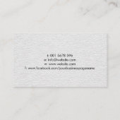 Content Creator - Copywriter - Freelance Writer Visitenkarte (Rückseite)