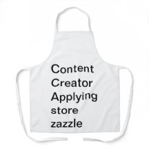 Content Creator-Schürze