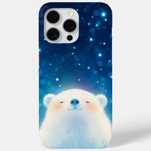 Content Polar Bear Case-Mate iPhone Hülle (Rückseite)