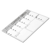 Content Queen Weekly Planer Notizblock (angewinkelt)