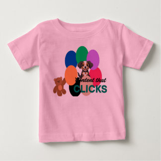 Content That Clicks Baby T-shirt