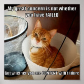 Content with failure poster (Vorne)