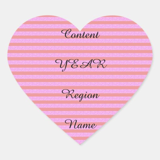 Content Year Region Name or Couple's Names Herz-Aufkleber (Vorderseite)