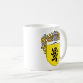 Conti Wappen (überzogen) Kaffeetasse (VorderseiteRechts)