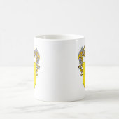 Conti Wappen (überzogen) Kaffeetasse (Mittel)