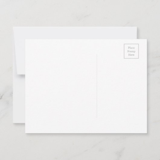 Continent of America Old Map Card (Rückseite)