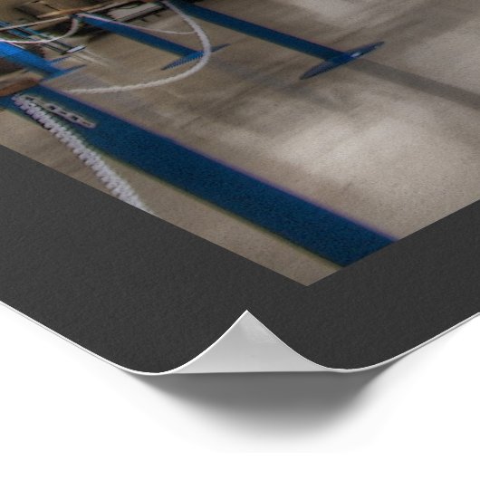 Continental Airlines DC3 Poster (Ecke)